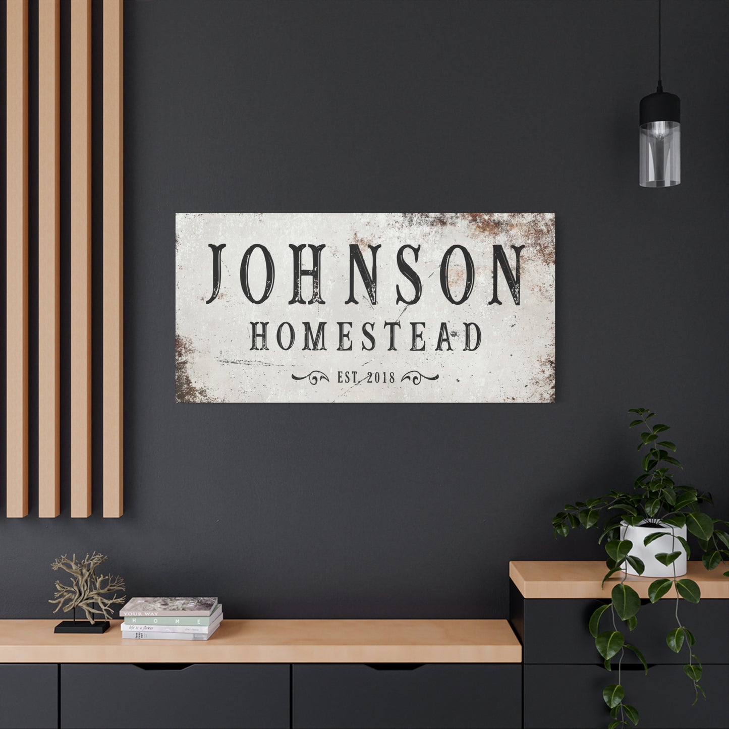 Homestead Sign - light