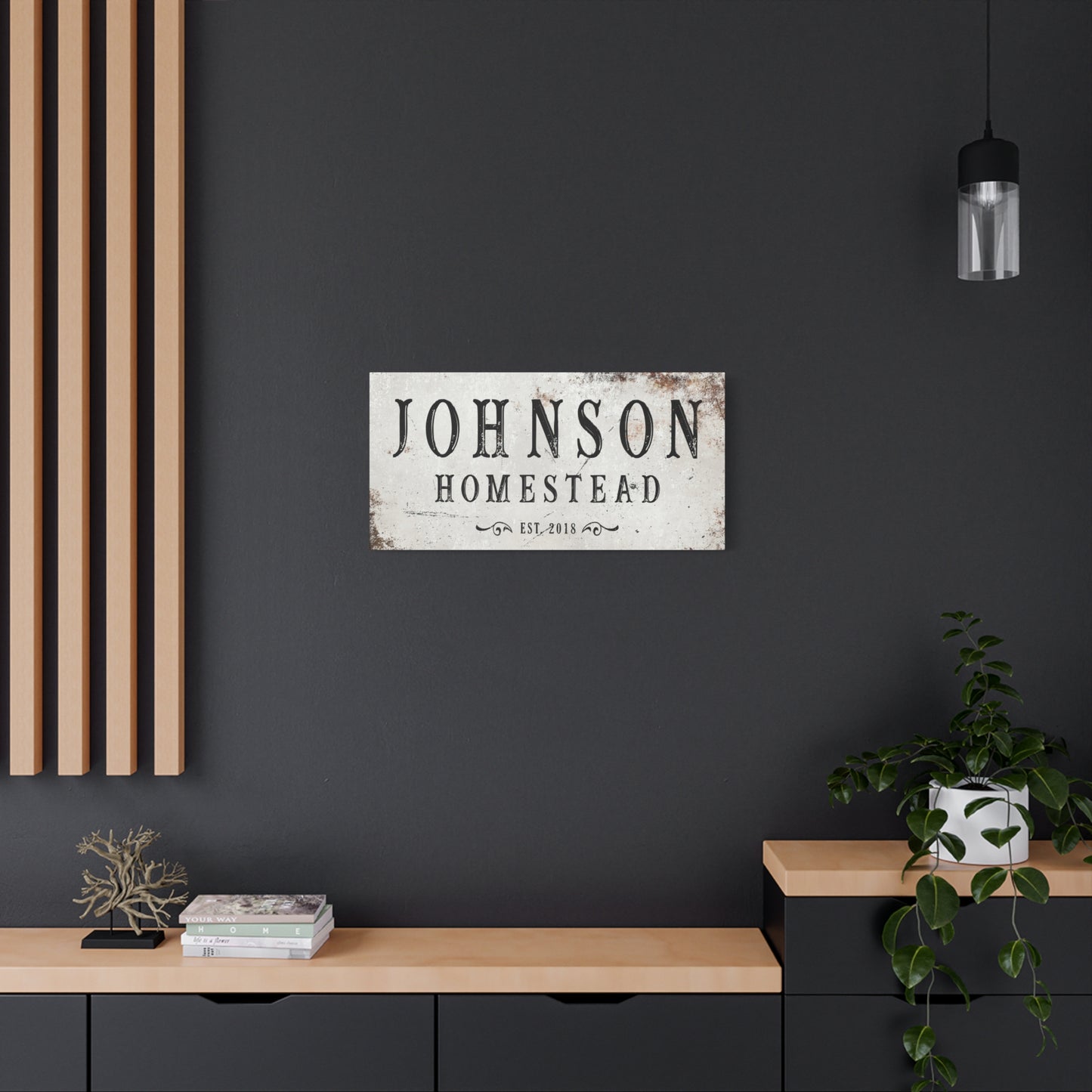 Homestead Sign - light