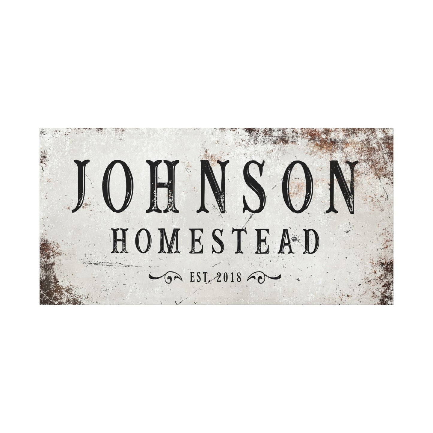 Homestead Sign - light