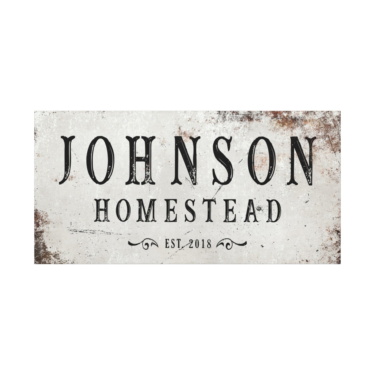 Homestead Sign - light