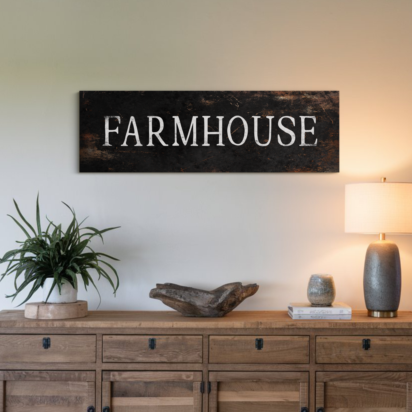 Farmhouse Sign - dark