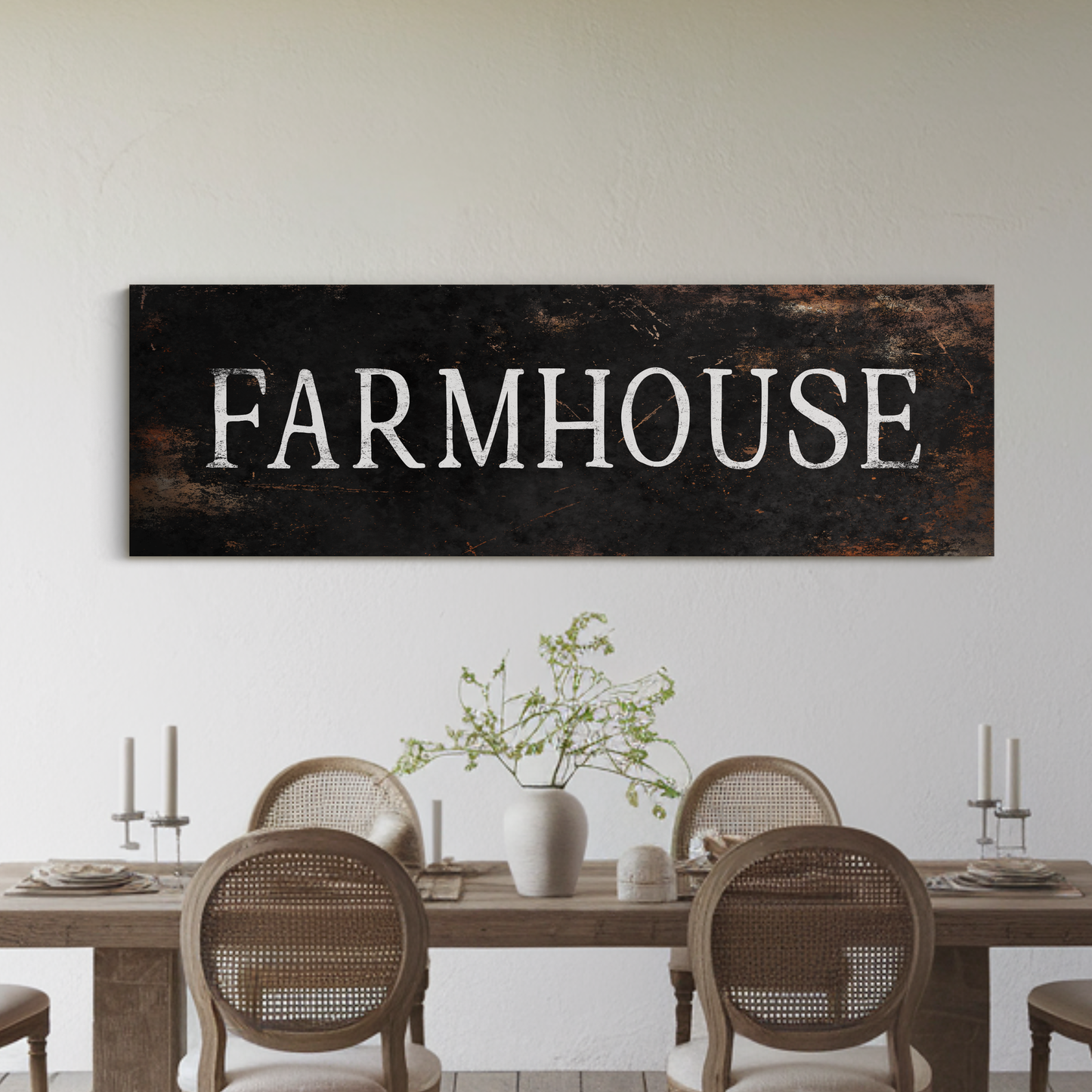 Farmhouse Sign - dark
