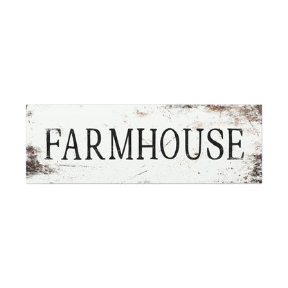 Farmhouse Sign - light