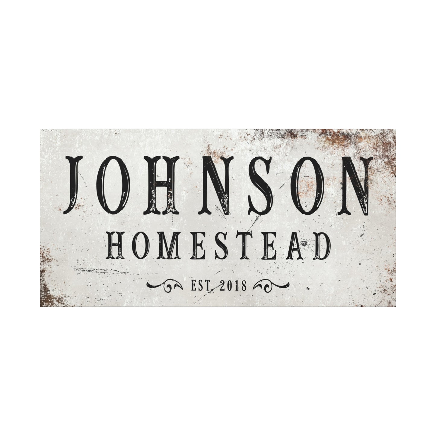 Homestead Sign - light
