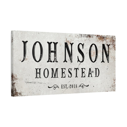 Homestead Sign - light