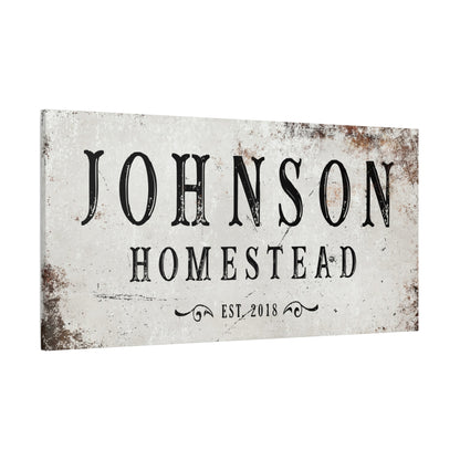 Homestead Sign - light