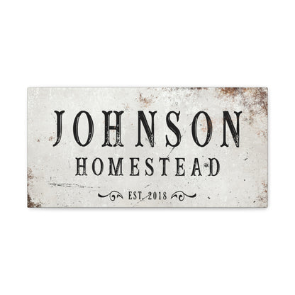 Homestead Sign - light