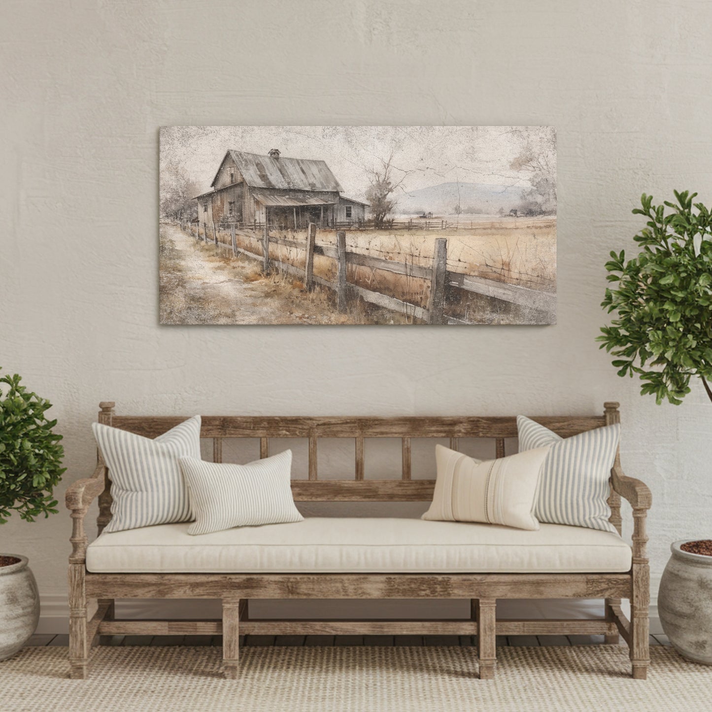 Rustic Barn Scene