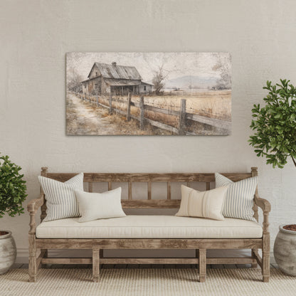 Rustic Barn Scene