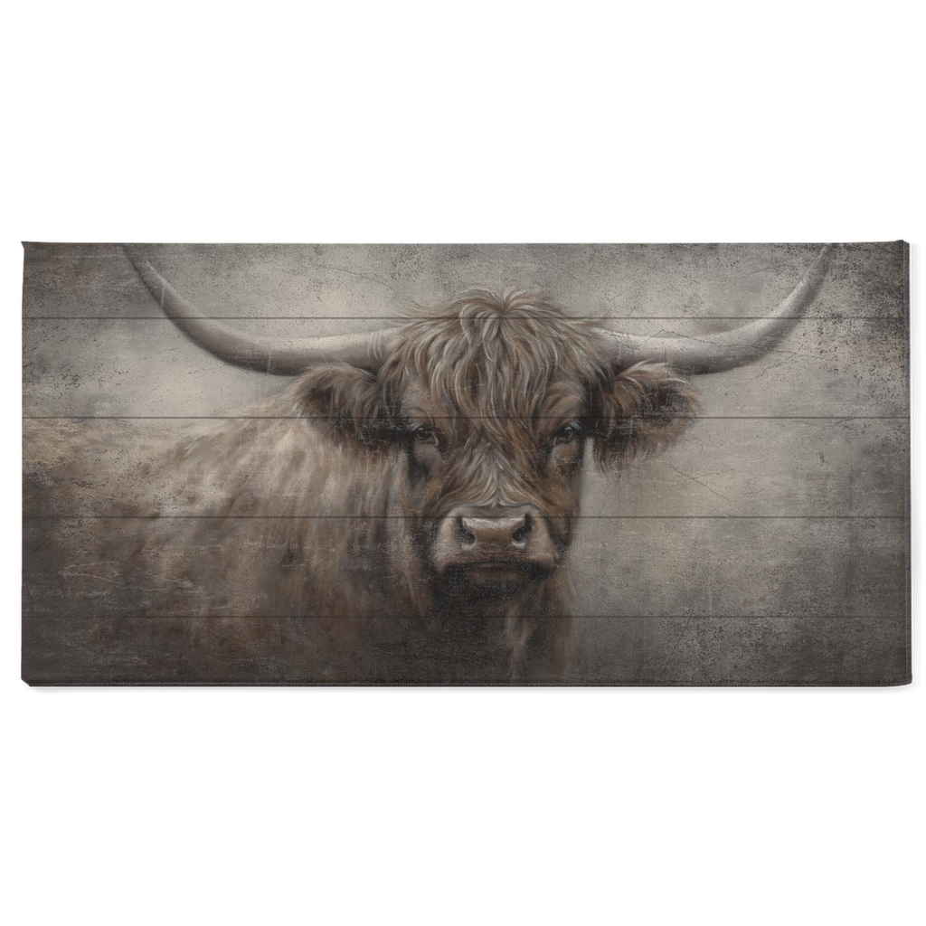 Highland Cow - Plank