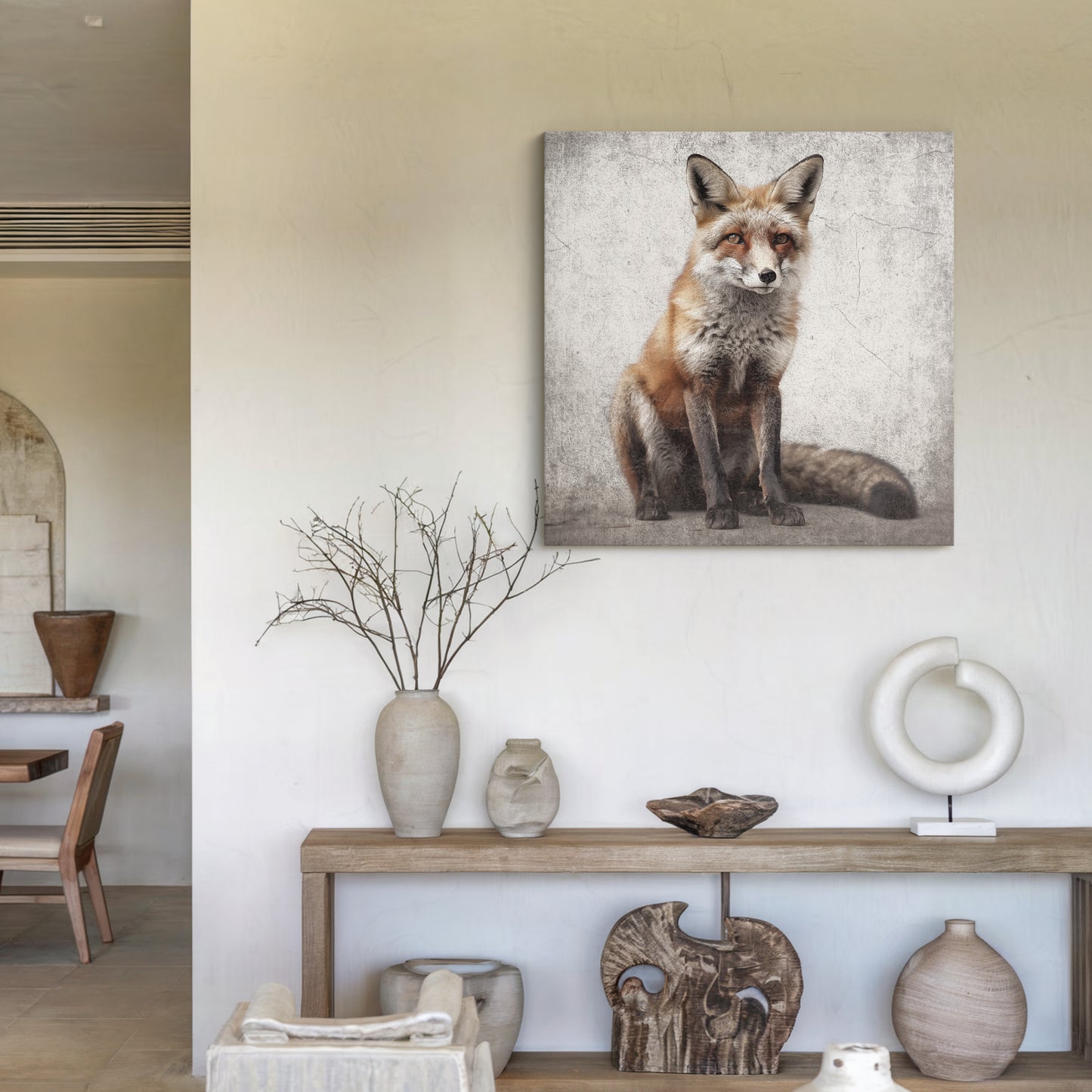 Fox Sitting