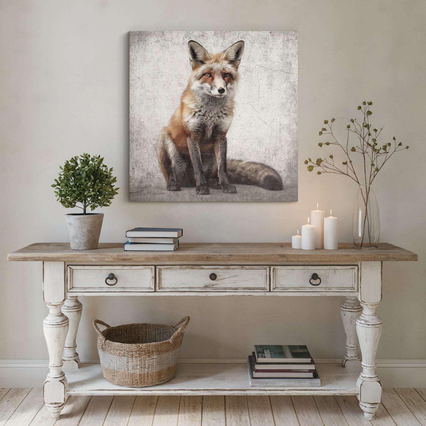 Fox Sitting