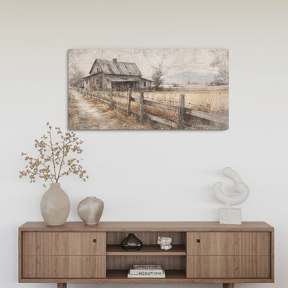 Rustic Barn Scene